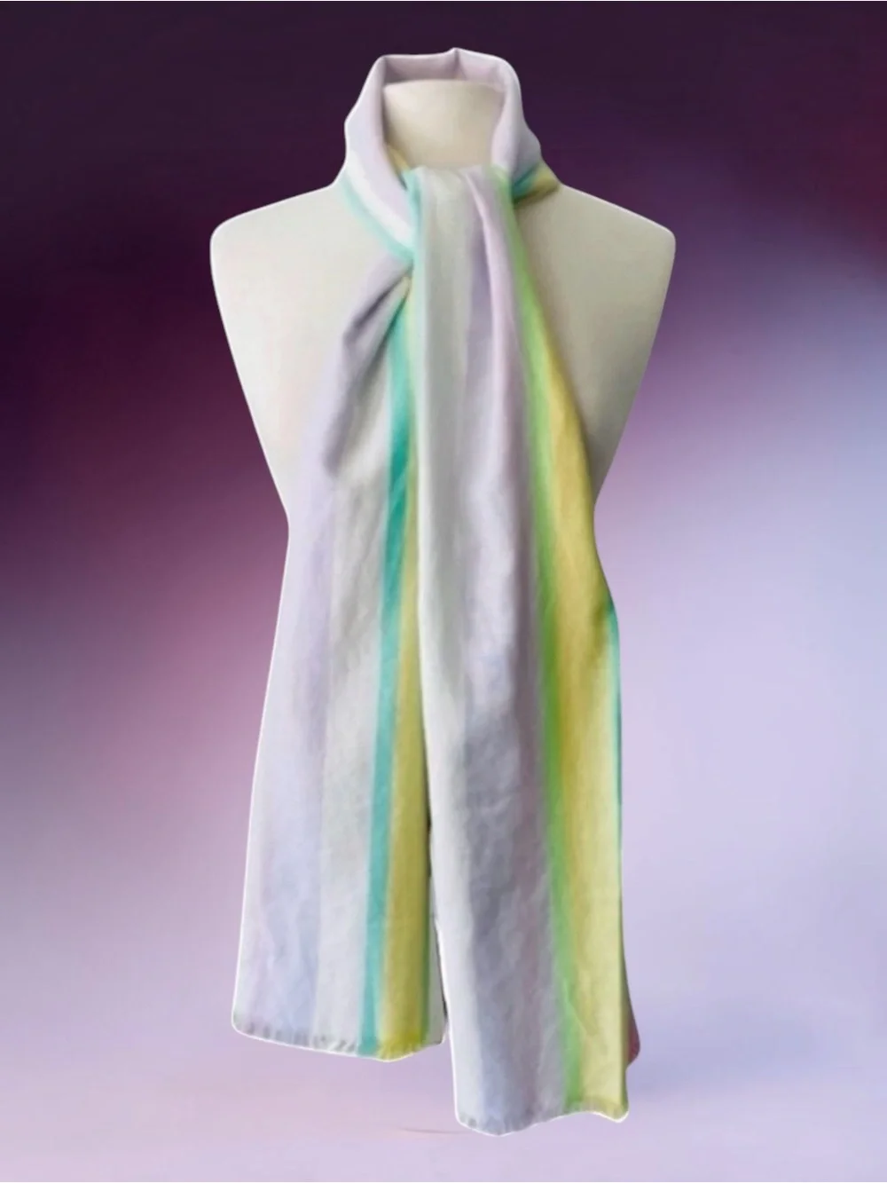 ETRO Cashmere Silk Blend Scarf Shawl New 27x76